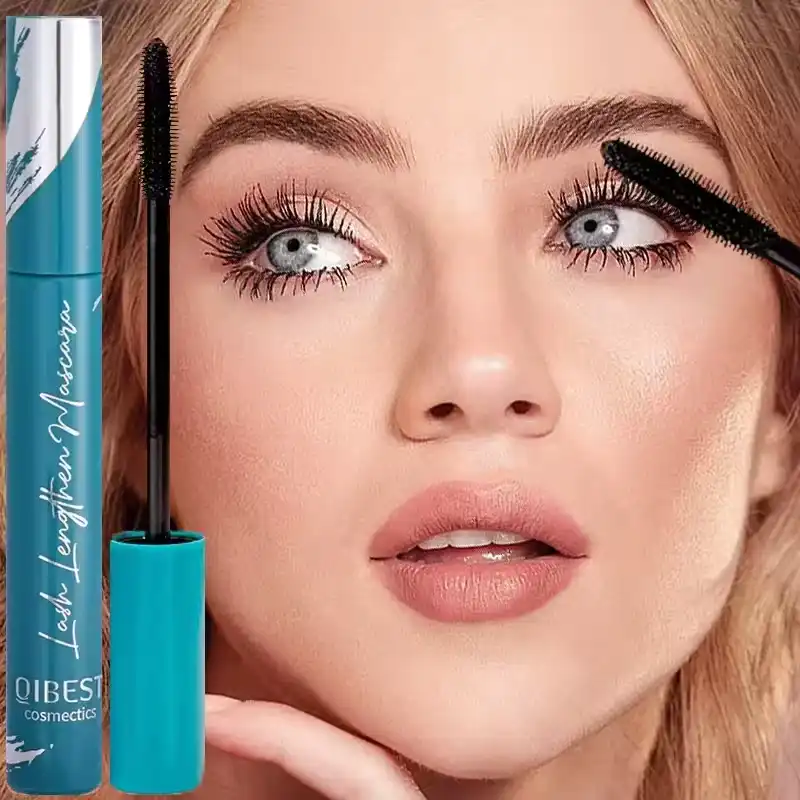 5D Silk Fiber Mascara Waterproof Long Lasting Silky Non-smudging Black Eyelashes Extension